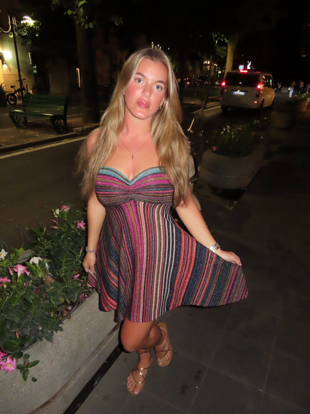 Halter Swing Dress