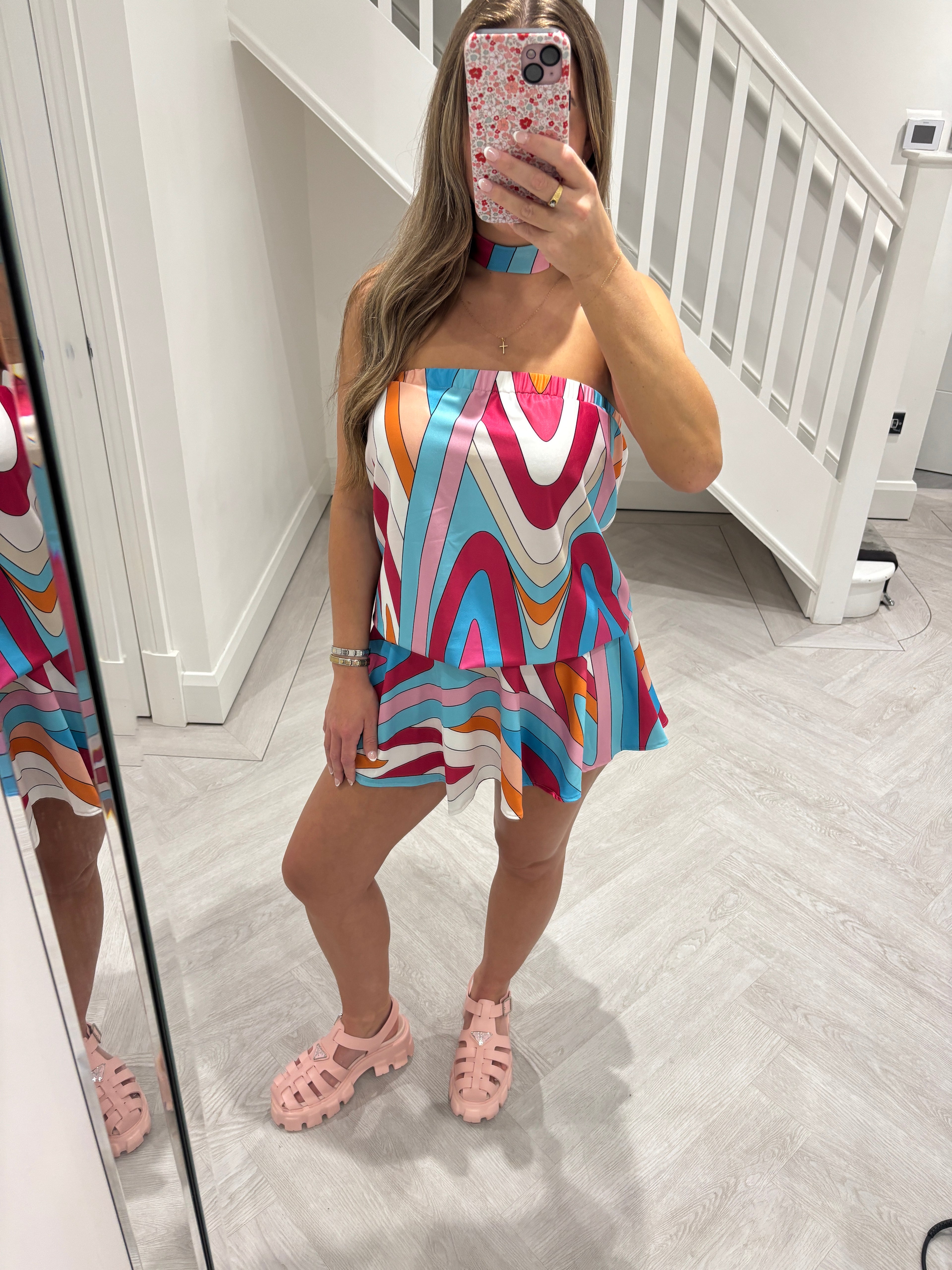 Swing Bandeau Playsuit