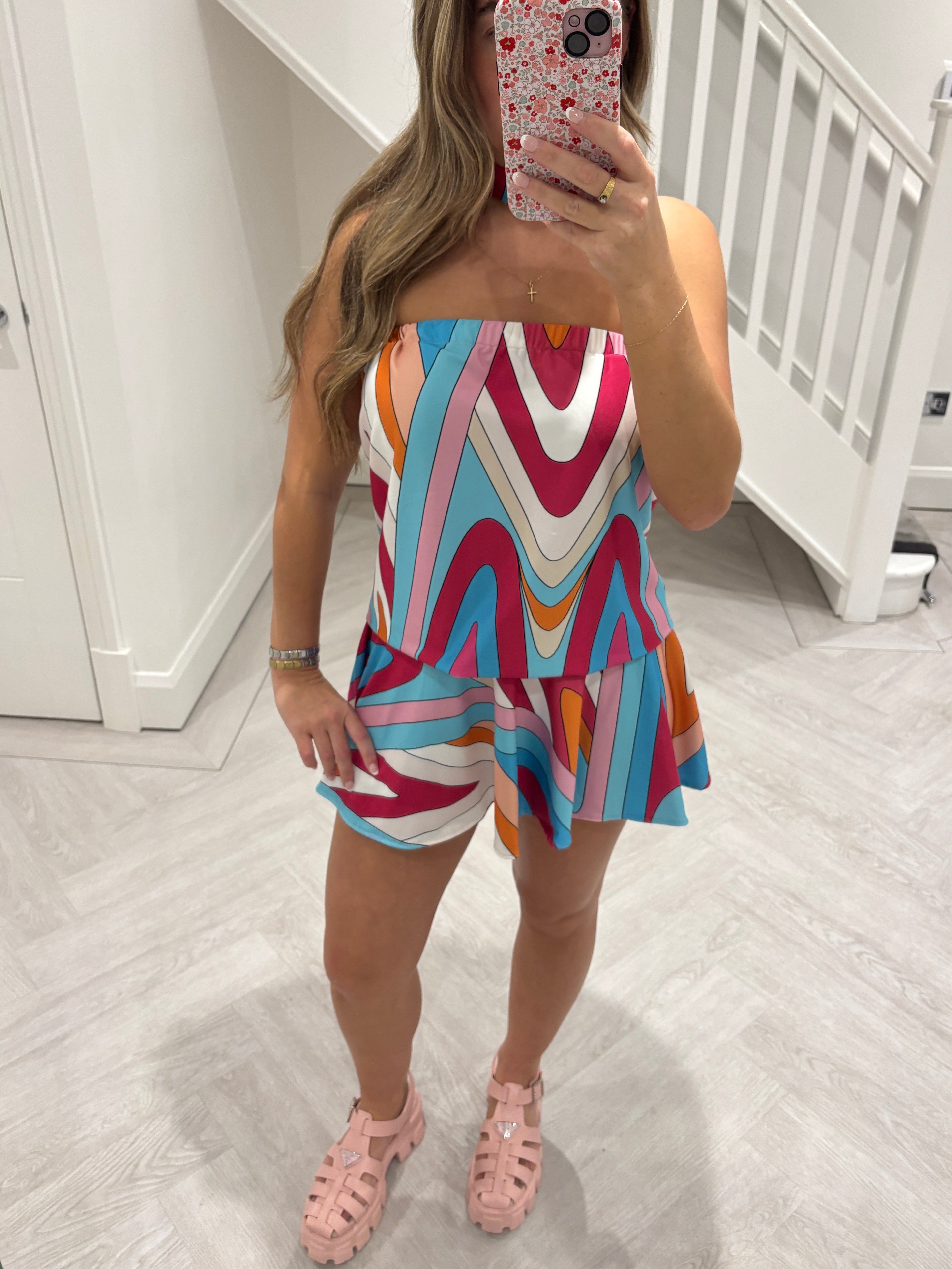 Swing Bandeau Playsuit