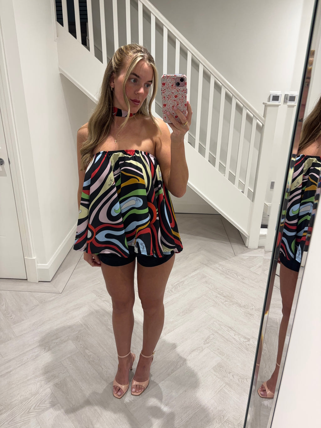 Bandeau Swing Top