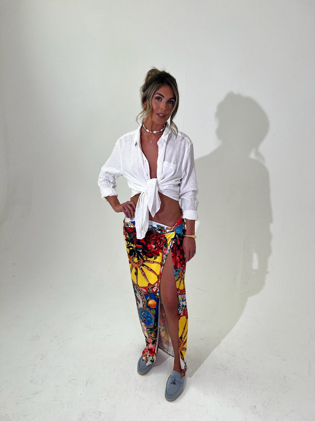Knot Maxi Skirt