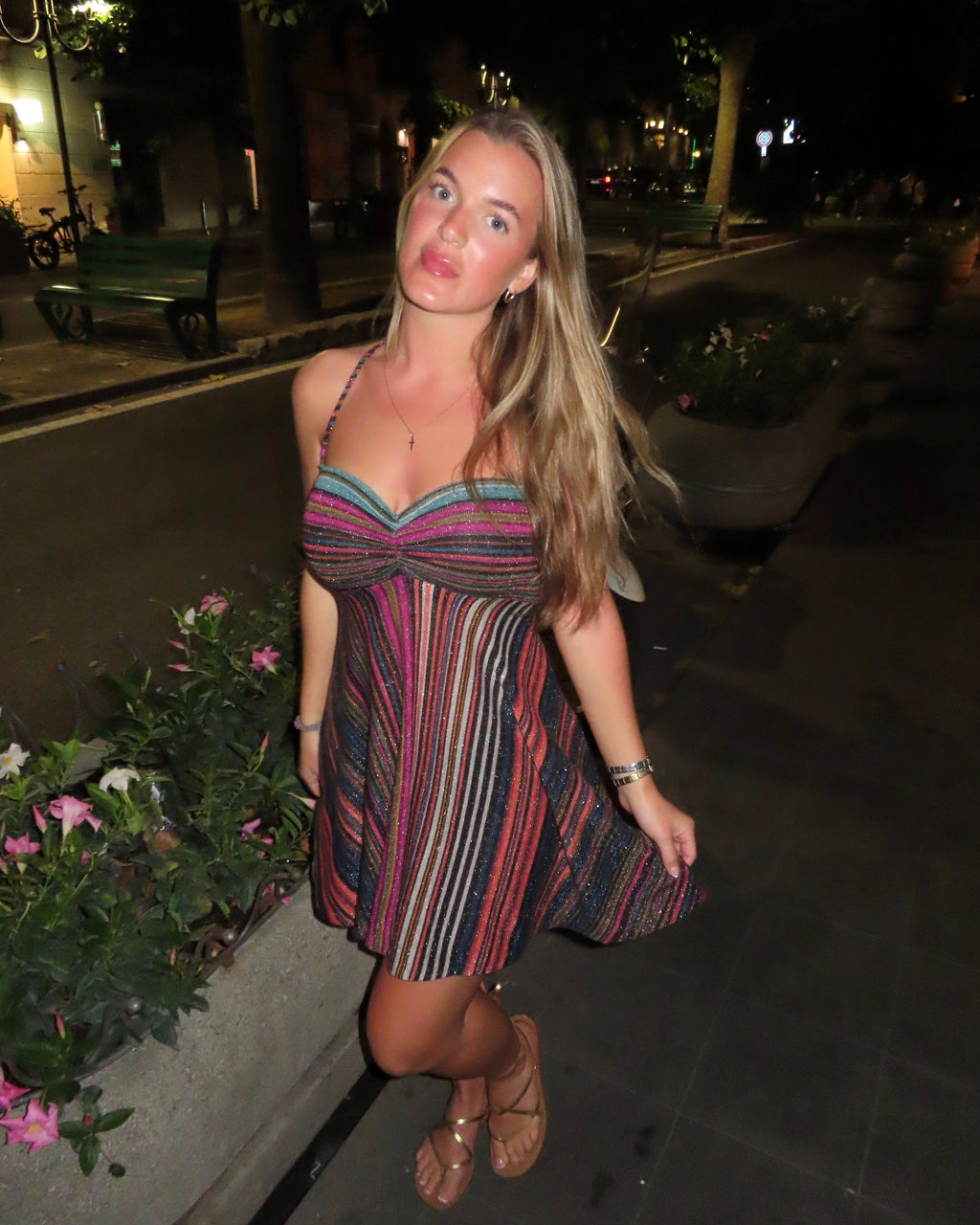 Halter Swing Dress
